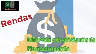 Cálculos de Renda Diferida e de Coeficiente de Financiamento utilizando a Calculadora HP 12 C Gold