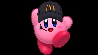 Kirby working in McDonalds as a Cashier Be Like: