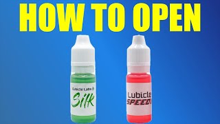 How To Open Cubicle Lube (Quick & Easy)