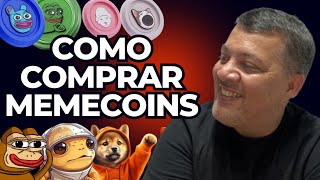 COMO COMPRAR MEMECOINS - COMO TRANSFERIR MOEDAS PARA OUTRAS CORRETORAS - COMPRANDO DOG - BRETT