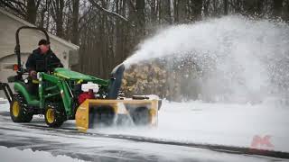 MK Martin Self Powered Snow Thrower