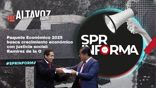 Paquete Económico 2025 busca crecimiento económico con justicia social: Ramírez de la O