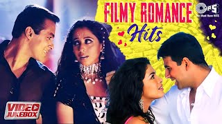 Filmi Romance Hindi Songs - Video Jukebox | Bollywood Hit Playlist | Collection of Best Couple Songs