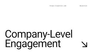 Company-Level Engagement @ InnerTrends