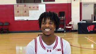 Badgers guard Kamari McGee talks stepping into a greater role, improvement at guard