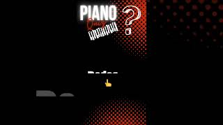 🧠🎹 PIANO QUIZ 2. #aprendepiano #shorts  #pianomusica #aprendemusica #pianoquiz