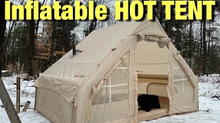 4 Person Inflatable HOT TENT WORTH THE MONEY OR JUST FUNNY