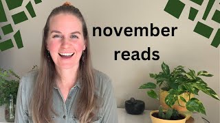 november reading wrap-up | #climathon