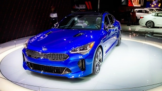 KIA NAIAS 2017 (Stinger, Niro, Cadenza)