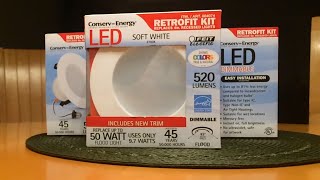 Installation & Review FEIT LED Recessed Light Retrofit Kit