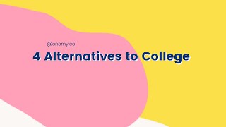 4 alternatives to going to college!  #college #apprenticeships #gapyear