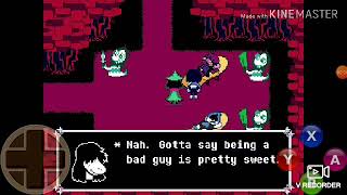 Deltarune Ep 7: Kris & Ralsei VS Susie & Lancer. Enter to The Castle