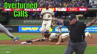 MLB \\ Overturned Calls 2021 Part 3