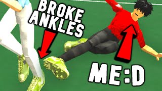 BREAKING THOSE ANKLES! | ROBLOX Realistic Street Soccer