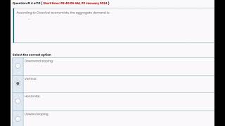 Eco401 Quiz 4 Fall 2024 || Eco401 Quiz 4 2024 || Eco401 Quiz no 4 2024