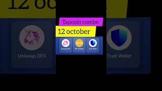 12 october tapcoin combo | today tapcoin combo cards | 13 october tapcoin