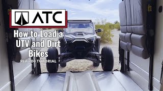 ATC Plā 700 Tutorial - Loading UTV and Dirt Bikes