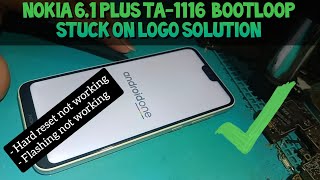 Nokia 6.1 Plus TA-1116 TA-1083 Solusi Bootloop Bandel | Still Bootloop After Flashing @mobilecareid