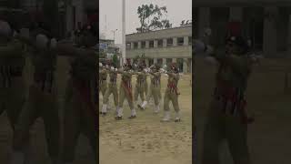 NCC Girls Drill test 🔥💪 #shorts #short #indianarmy #ncc #ncc_army #motivation