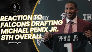 Our Reaction to the Atlanta Falcons Drafting Michael Penix Jr. 8th Overall