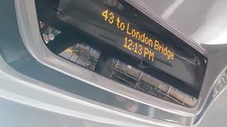 London Ibus Announcment 43 to London Bridge