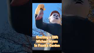 Michael Myers 25ft Erection #michaelmyers #halloween #mikemyers #halloweeninflatables