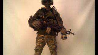 Airsoft Multicam Support Gunner Loadout w/ Ares LMG (Ghost Recon Future Solider Inspired )