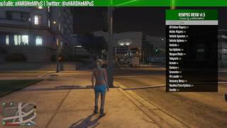 GTA 5 MOD MENÜ ONLINE GERMAN TUTORIAL 1.35 FREE