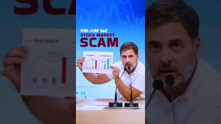 "Stock Market Crash" | Rahul Gandhi Demands JPC Probe 'Biggest Stock Market Scam "4th june Exit poll