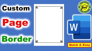 How to make Custom Page Border in MS Word 2024