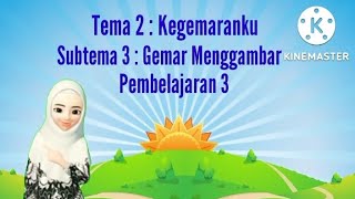 Pembelajaran Tema 2 : Kegemaranku Subtema 3 : Gemar Menggambar Pembelajaran 3 #emrosjalatrang