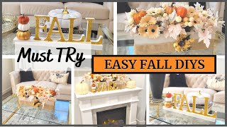 WOW !! MUST TRY, Easy Fall Dollar Tree DIY's - Fall Decorating Ideas #dollartreediy #fall2022