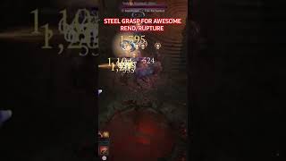 Diablo 4 - Barbarian Steel Grasp Rend/Rupture