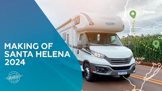 MAKING OF: TOUR DE MOTORHOME SANTO INÁCIO ATÉ SANTA HELENA EM 2024