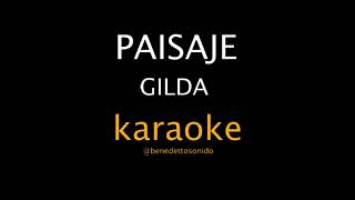 KARAOKE - Paisaje - Gilda