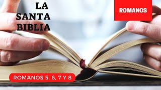 ROMANOS 5, 6, 7, 8 (DÍA 288) LA SANTA BIBLIA || Audiolibro ||