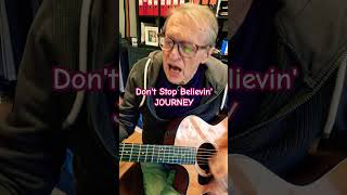 Don't Stop Believin' by Journey #acousticunplugged #coversong #taylor #guitar