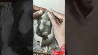 Ecofreindly Ganpati Bappa Making | Shaddu Matti Ganpati Bappa | Ganesha Making | Ganpati Bappa Morya