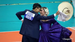 Final Junior. Campeones Ginette Saletti y Rolando Tamani. Marinera en el Mundo Miraflores 2024