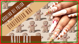 Gingerbread Man freestyle using ROSALIND gel polishes!!