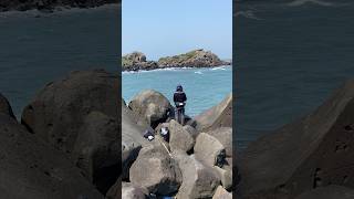 釣黑毛 麟山鼻風碐石區 磯釣點2 北海岸 釣魚 fishing 🎣