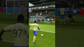 Curving Amazing Free kick Goal in DLS 24 🤯🤯🤯🧐🧐🤯🤯🧐🧐🤯#ronaldoeditz #football #edit #neymar