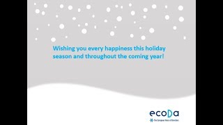 ecoDa team wishes you a Merry Christmas and a Happy New Year