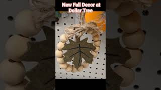 New Fall Decor at Dollar Tree! #homedecor #fall #shopping #dollartree #shorts