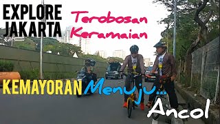 Terobos kemacetan Kemayoran ke ancol lewat PRJ Explore Jakarta