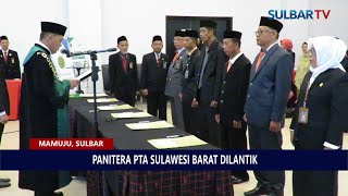 PANITERA PENGADILAN TINGGI AGAMA SULAWESI BARAT DILANTIK