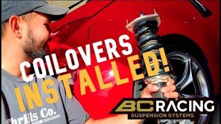 *EASY* BC Racing Coilovers Install On 370Z !!