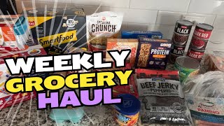 WEEKLY GROCERY HAUL: MINI HURRICANE PREP & NO LUNCHES