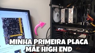 Fui de a320 pra uma ASRock X570 Phantom Gaming 4 - melhorei e muito o meu PC