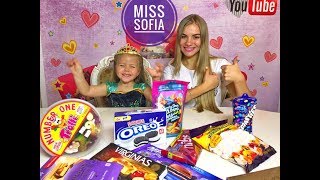 Bad Kids Crushed CHOCOLATE Много Шоколада и конфет Family Fun Pretend Play Food